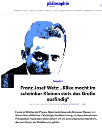Interview mit Franz Josef Wetz in Philosophie Magazin