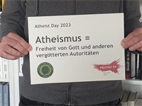23. März – International Atheist Day 23. März – International Atheist Day