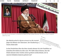 Noshin Shahrokhi als Gastautorin in der Frankfurter Rundschau Noshin Shahrokhi als Gastautorin in der Frankfurter Rundschau