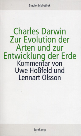 Zur Evolution der Arten und zur Entwicklung der Erde