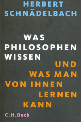 Was Philosophen wissen