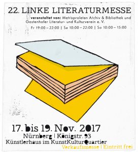 Linke Literaturmesse in Nürnberg