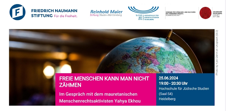 Yahya Ekhou referiert bei der Naumann-Stiftung