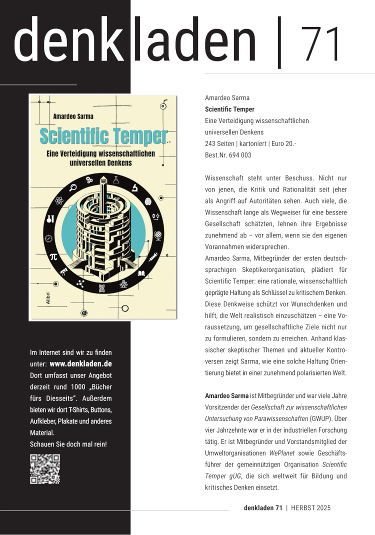 Der Prospekt: denkladen 71