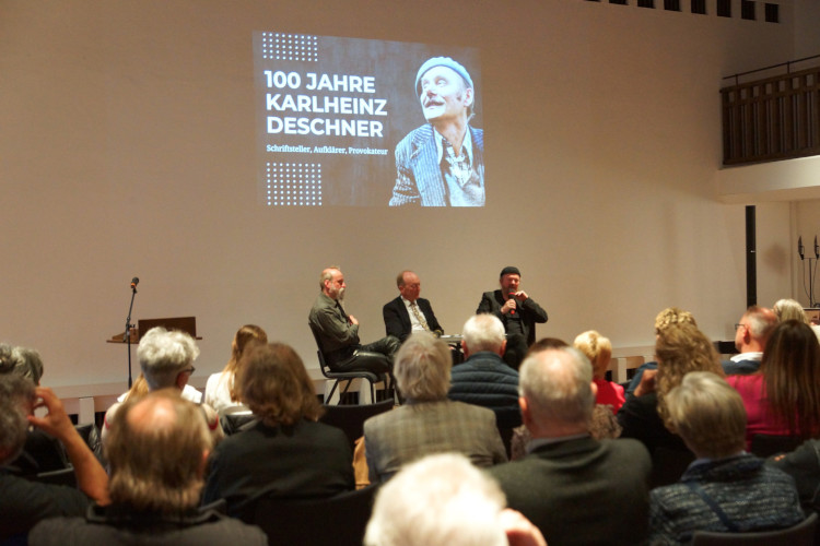 Ehrung für Karlheinz Deschner