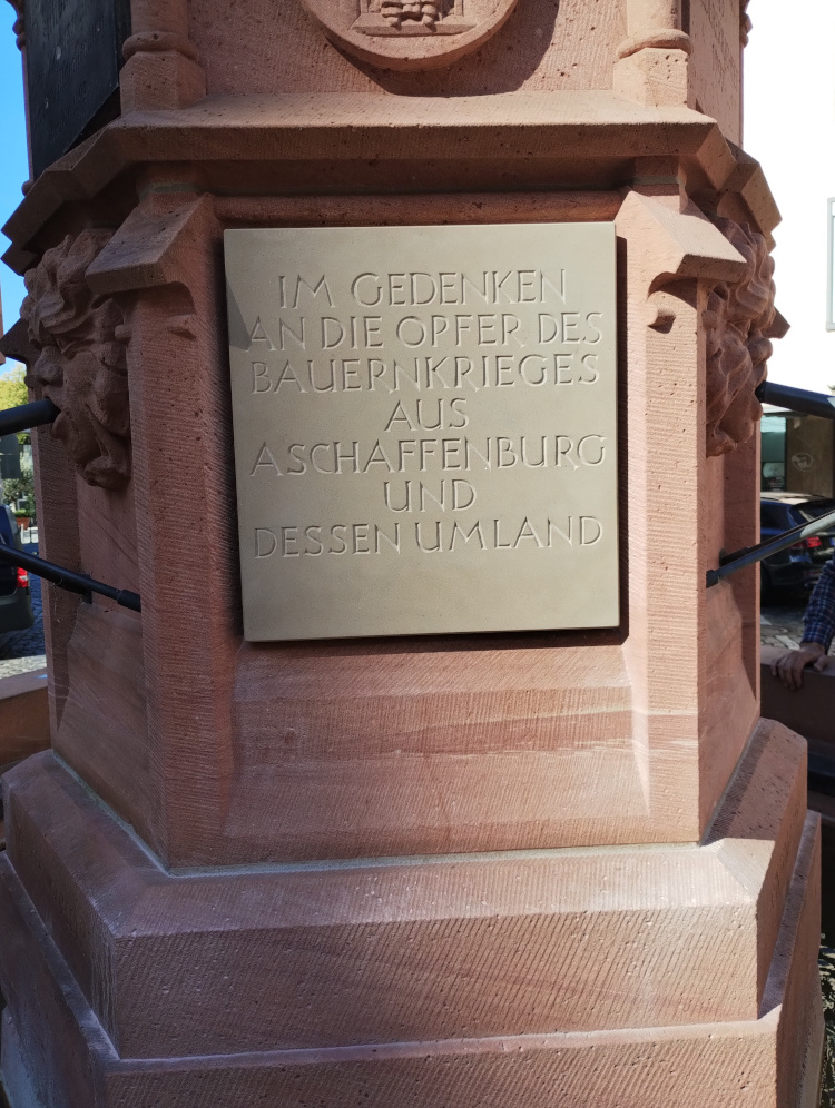 Gedenktafeln zum Bauernaufstand 1525